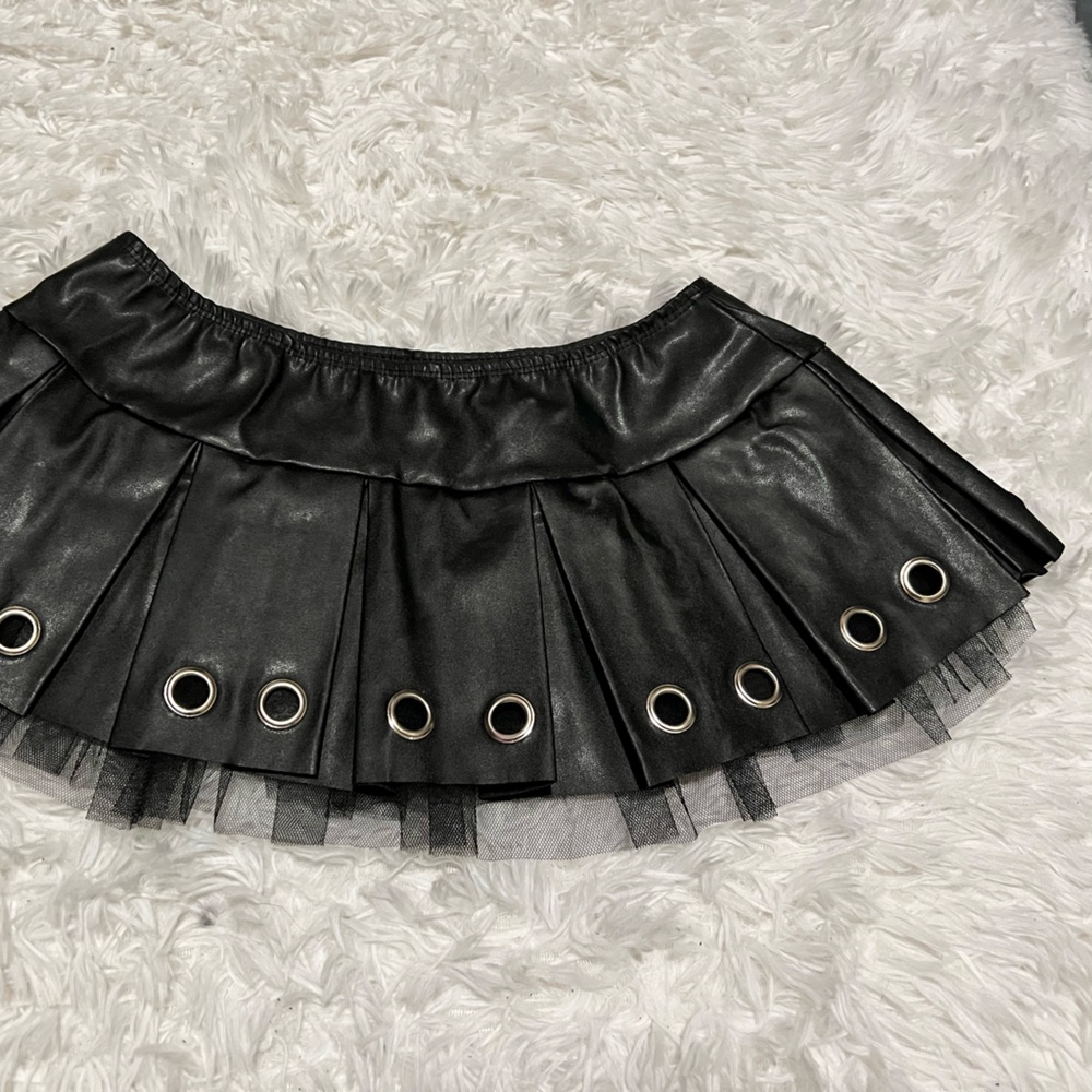 Leather Tutu Skirt